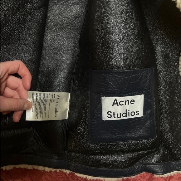 Acne Studios Aiden Shearling Jacket Retail $2700 - Picture 5 of 5
